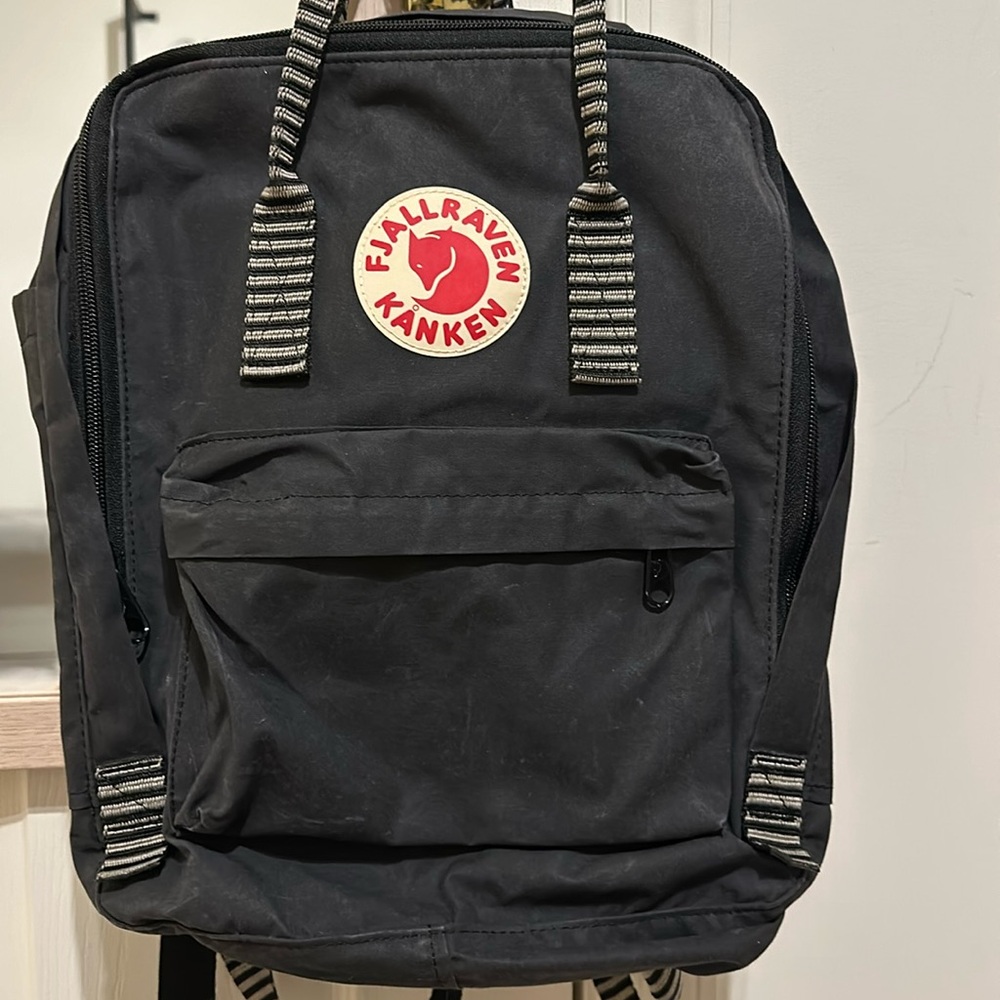 5 backpacks: kanken, Kipling, mars society, DSW